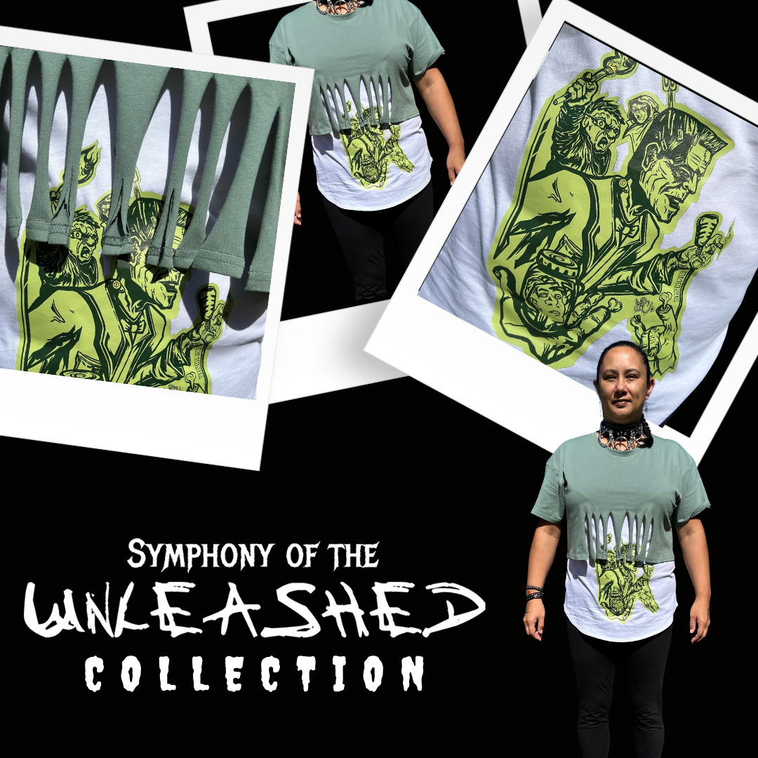 "Frankie" Crop Tee & Singlet Set - LIMITED EDITION