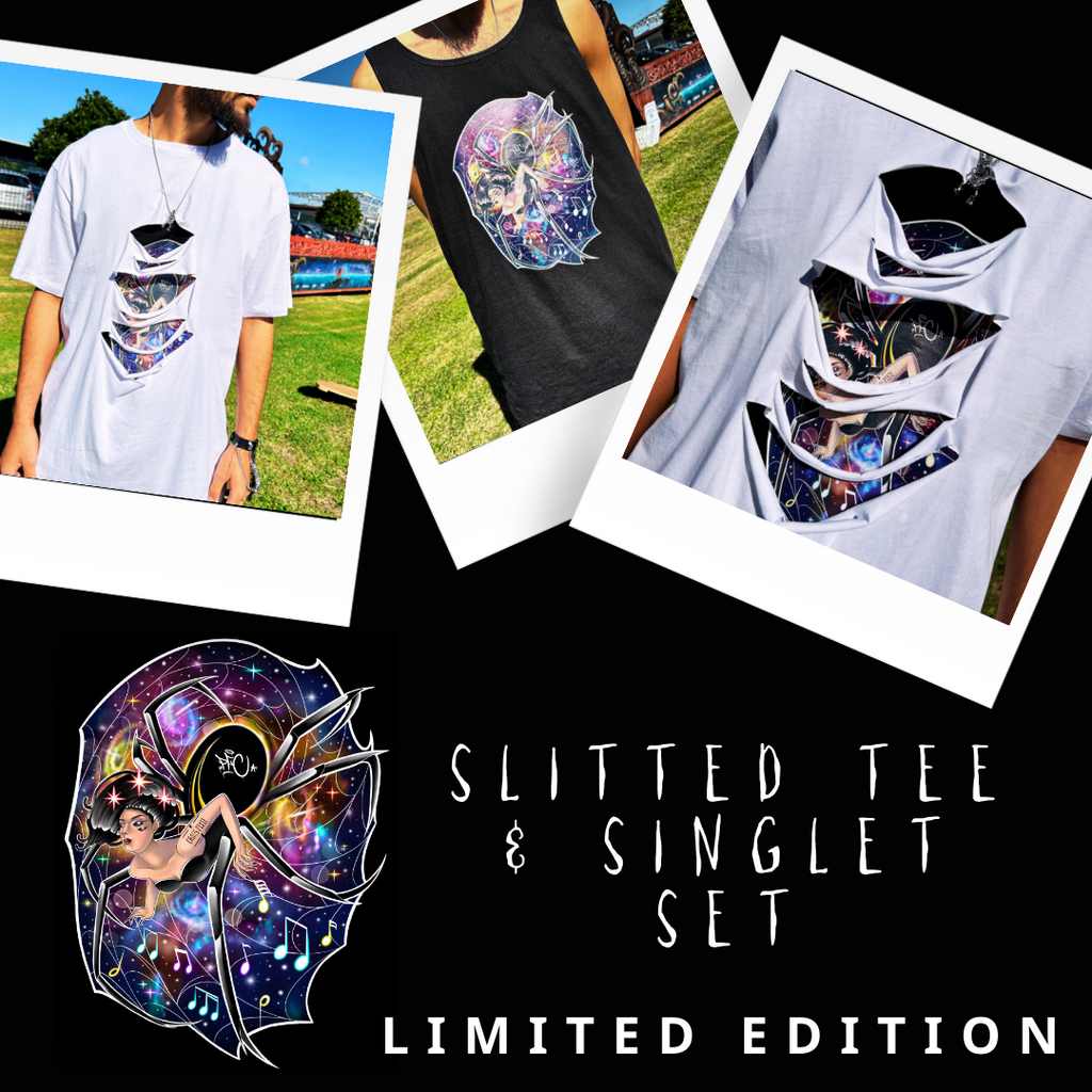 "Charlotte" Tee & Singlet Set - LIMITED EDITION