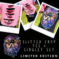 "Charlotte" Crop Tee & Singlet Set - LIMITED EDITION