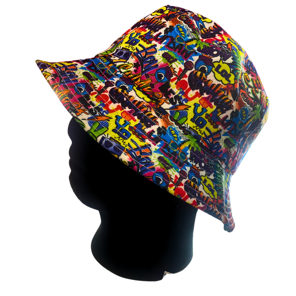 Graffiti Style Bucket Hat