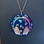 Handmade Pāua Music Pendants