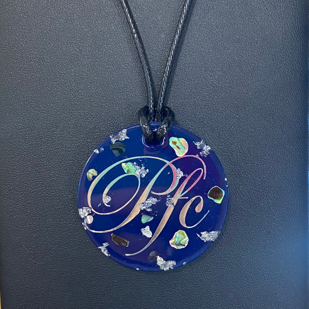 Handmade Pāua Music Pendants