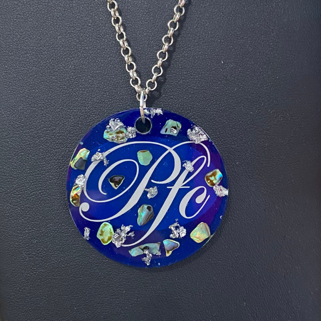 Handmade Pāua Music Pendants