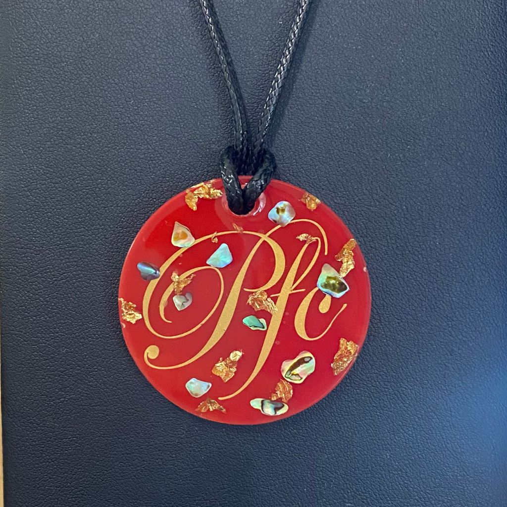 Handmade Pāua Music Pendants