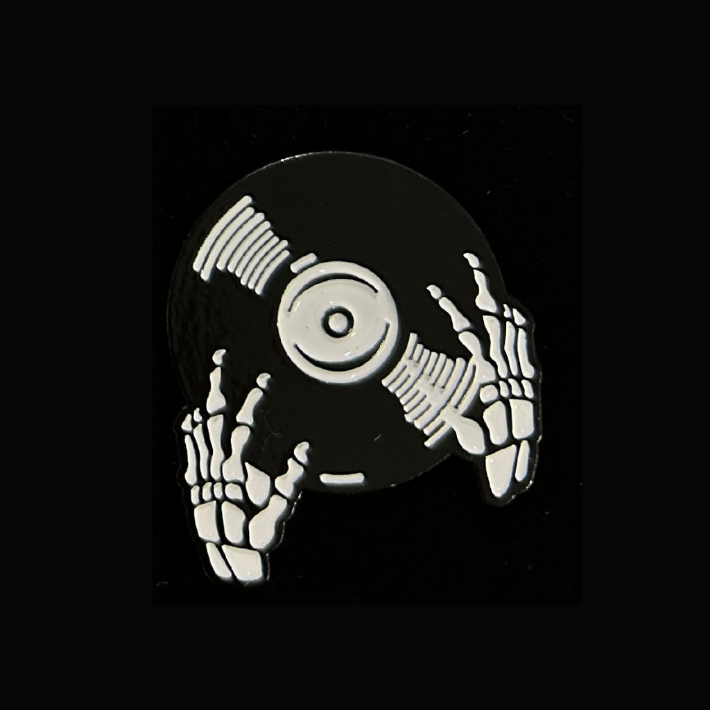 Lapel Pins (Vinyl Record)