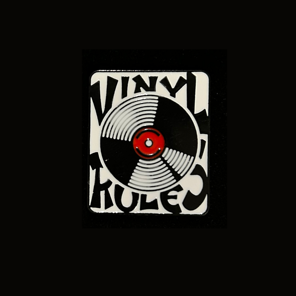 Lapel Pins (Vinyl Record)