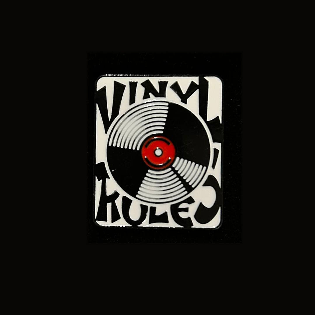 Lapel Pins (Vinyl Record)