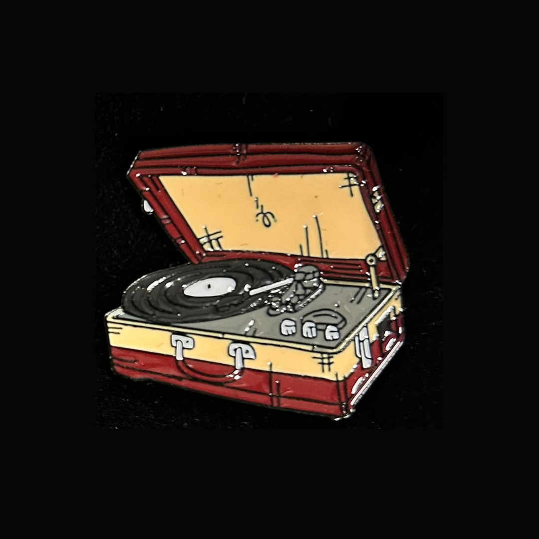 Lapel Pins (Vinyl Record)