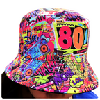 80s Nostalgic Bucket Hats