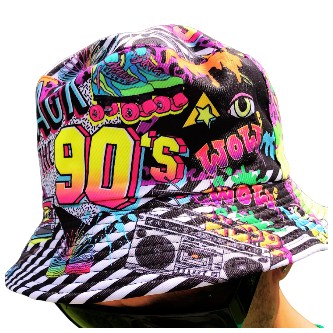 90s Nostalgic Bucket Hats