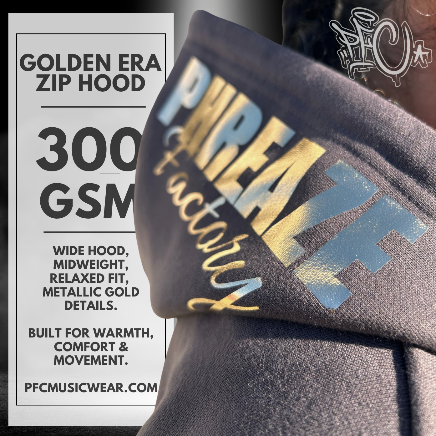 Golden Era Zip Hood
