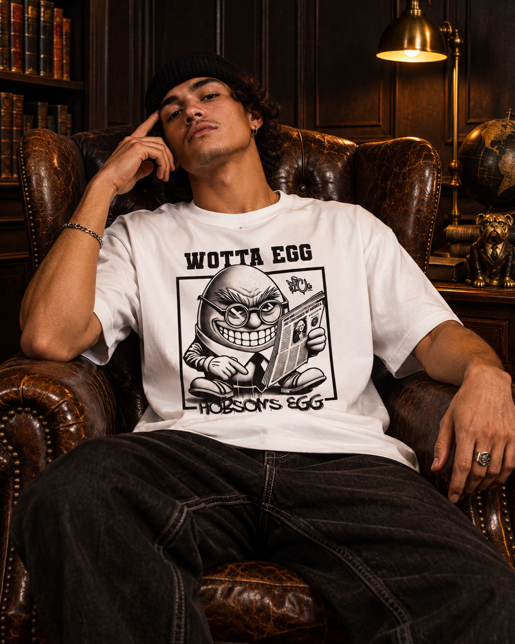 HOBSON'S EGG TEE - Wotta Egg Colleggsion