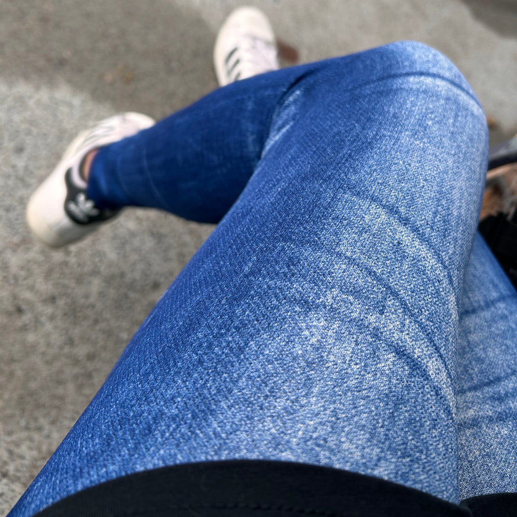 Jeans Print Leggings