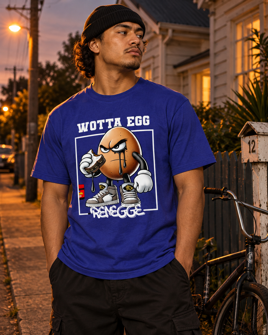 RENEGGE TEE - Wotta Egg Colleggsion